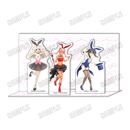 Group Bunny Ver. Illustration Acrylic Diorama Fate/kaleid liner Prisma Illya Licht Nameless Girl [USED]