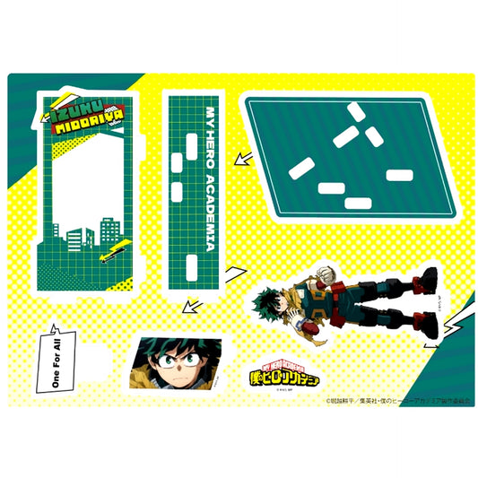 Izuku Midoriya 01. My Hero Academia Scene Shot Acrylic Stand [USED]