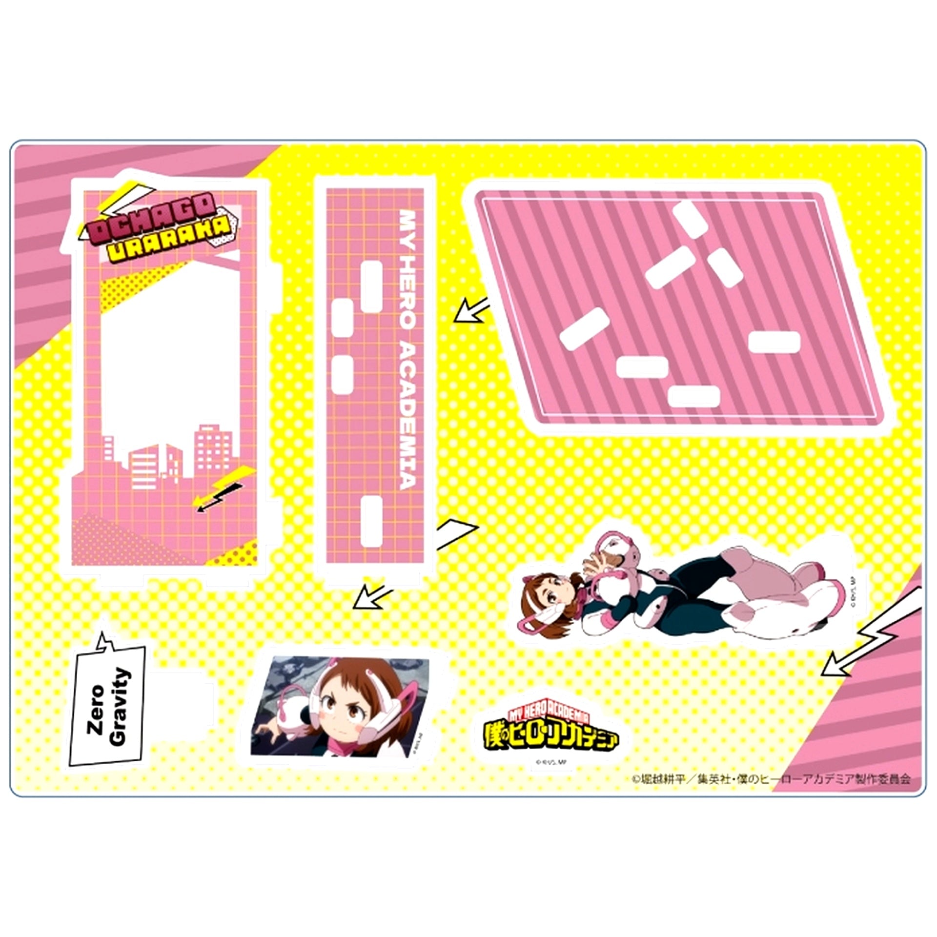 Ochaco Uraraka 03. My Hero Academia Scene Shot Acrylic Stand [USED]