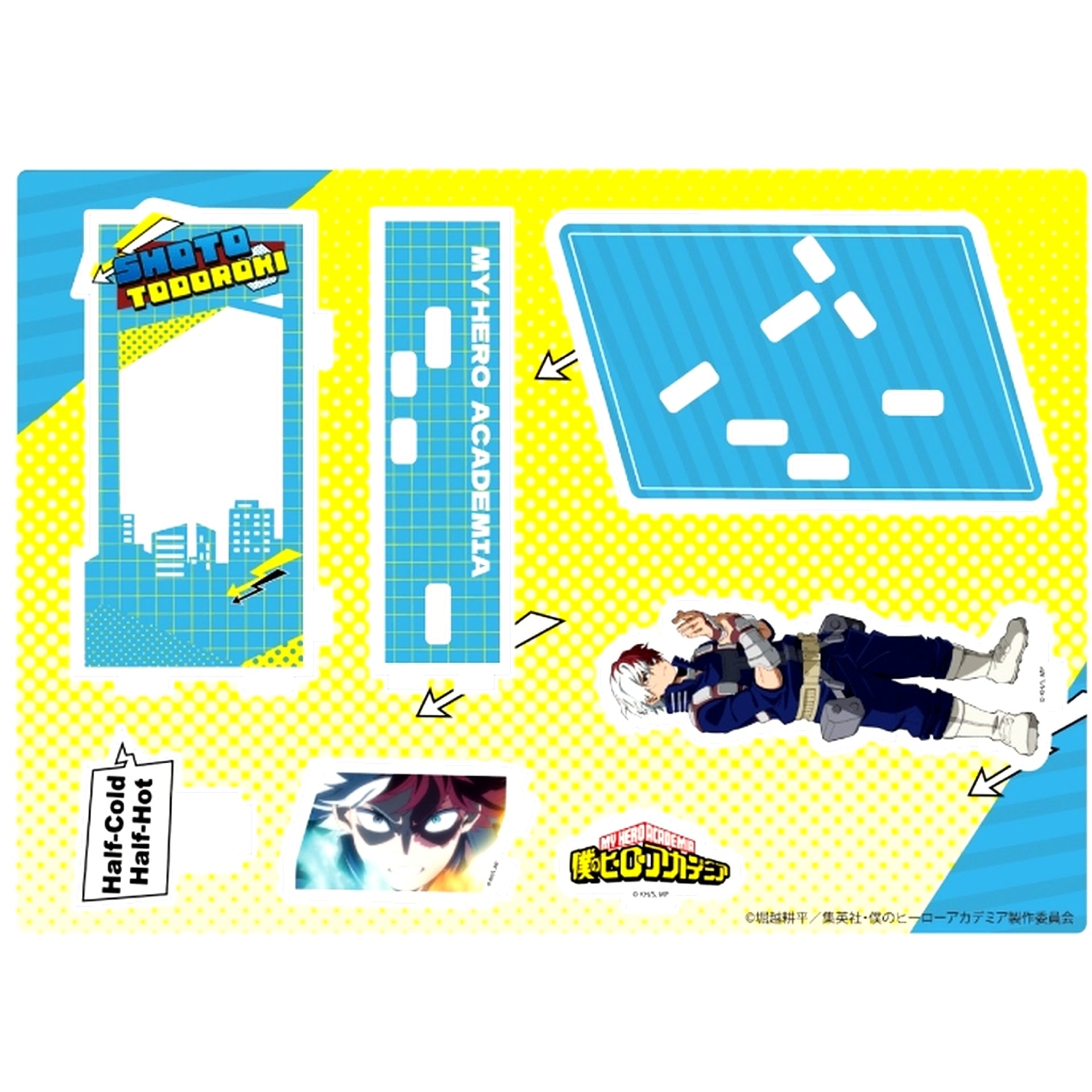 Shoto Todoroki 04 My Hero Academia Scene Shot Acrylic Stand [USED]