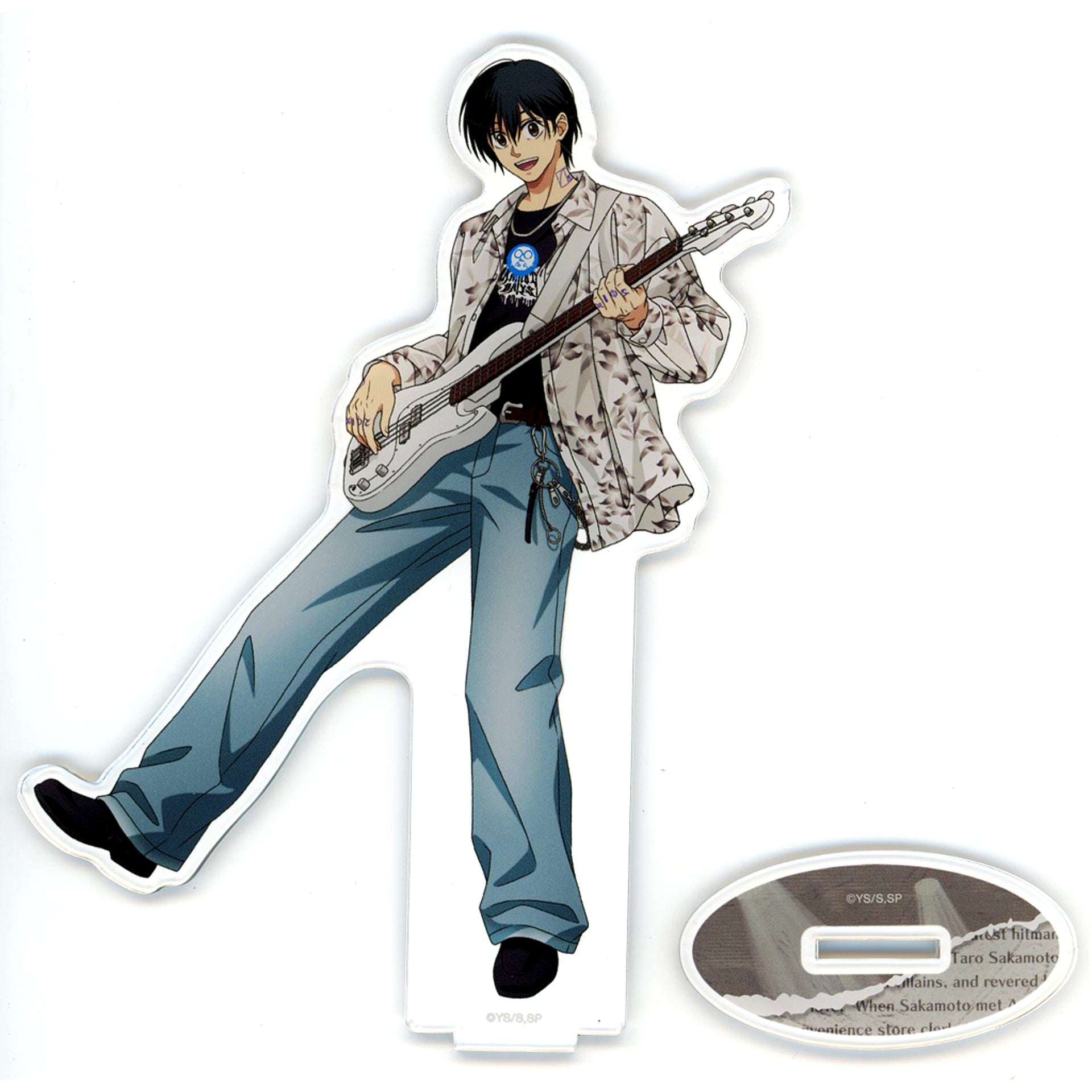 Nagumo Sakamoto Days Illustration Rock Band Version BIG Acrylic Stand [USED]