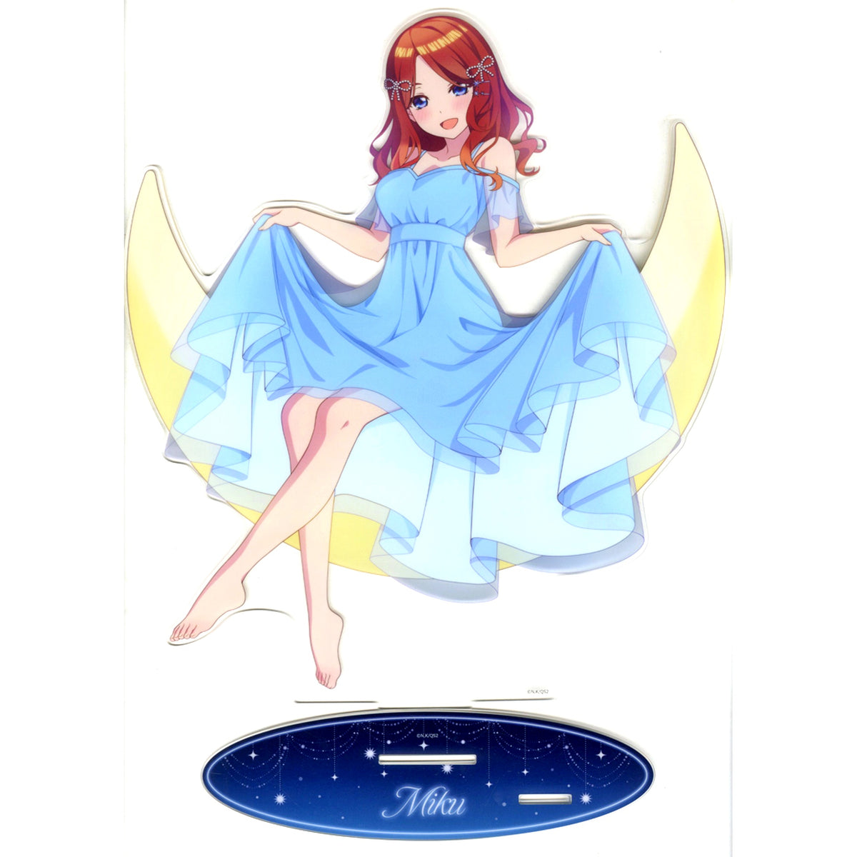 Miku Nakano Prize A-3 Charat Kuji The Quintessential Quintuplets Five Hearts on the Moon Mega Big Acrylic Stand [USED]