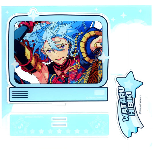 Wataru Hibiki Ensemble Stars!! 4piece & Megastream POP-UP SHOP in AKIHABARA Acrylic Stand [USED]