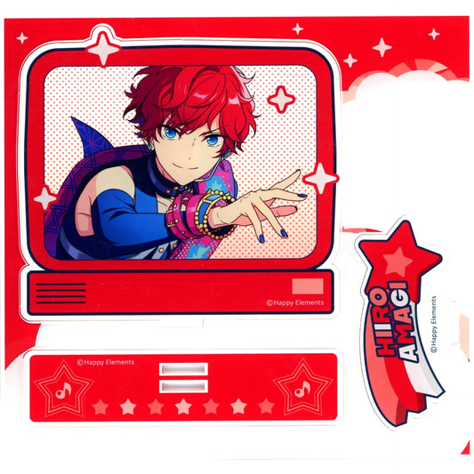 Hiiro Amagi Ensemble Stars!! 4piece & Megastream POP-UP SHOP in AKIHABARA Acrylic Stand [USED]