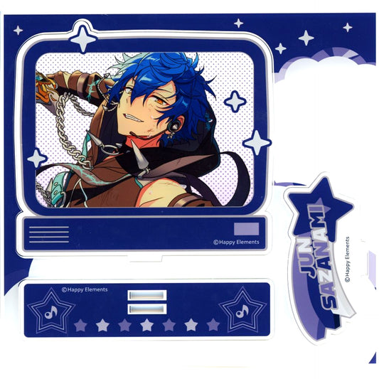 Jun Sazanami Ensemble Stars!! 4piece & Megastream POP-UP SHOP in AKIHABARA Acrylic Stand [USED]