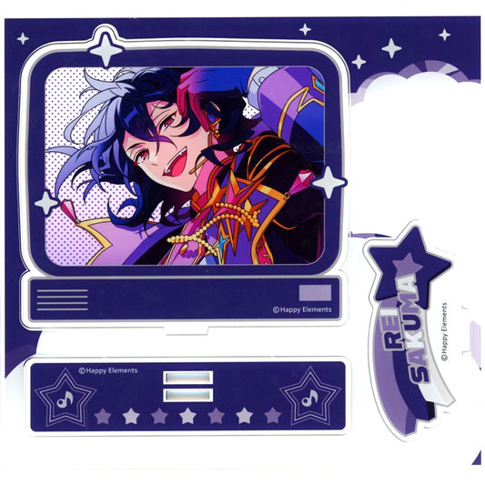 Rei Sakuma Ensemble Stars!! 4piece & Mega Stream POP-UP SHOP in AKIHABARA Acrylic Stand [USED]