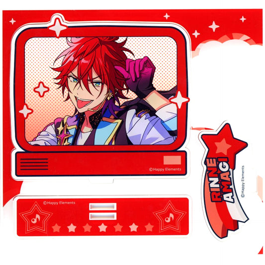 Rinne Amagi Ensemble Stars!! 4piece & Megastream POP-UP SHOP in AKIHABARA Acrylic Stand [USED]