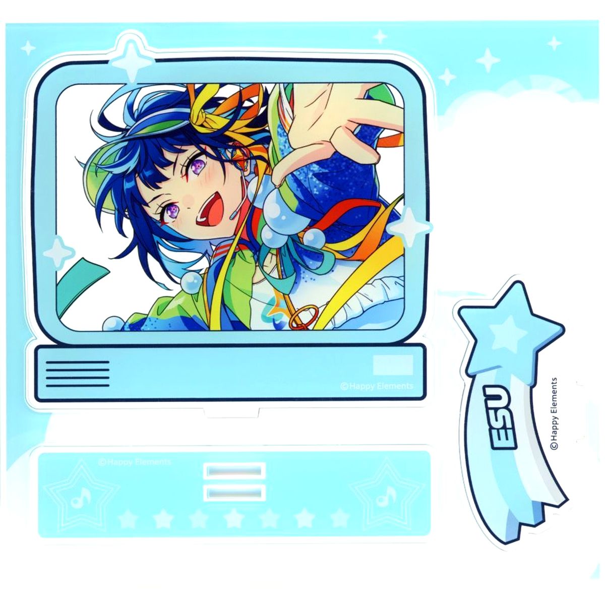 Esu Sagiri Ensemble Stars!! 4piece & Mega Stream POP UP SHOP in AKIHABARA Acrylic Stand [USED]