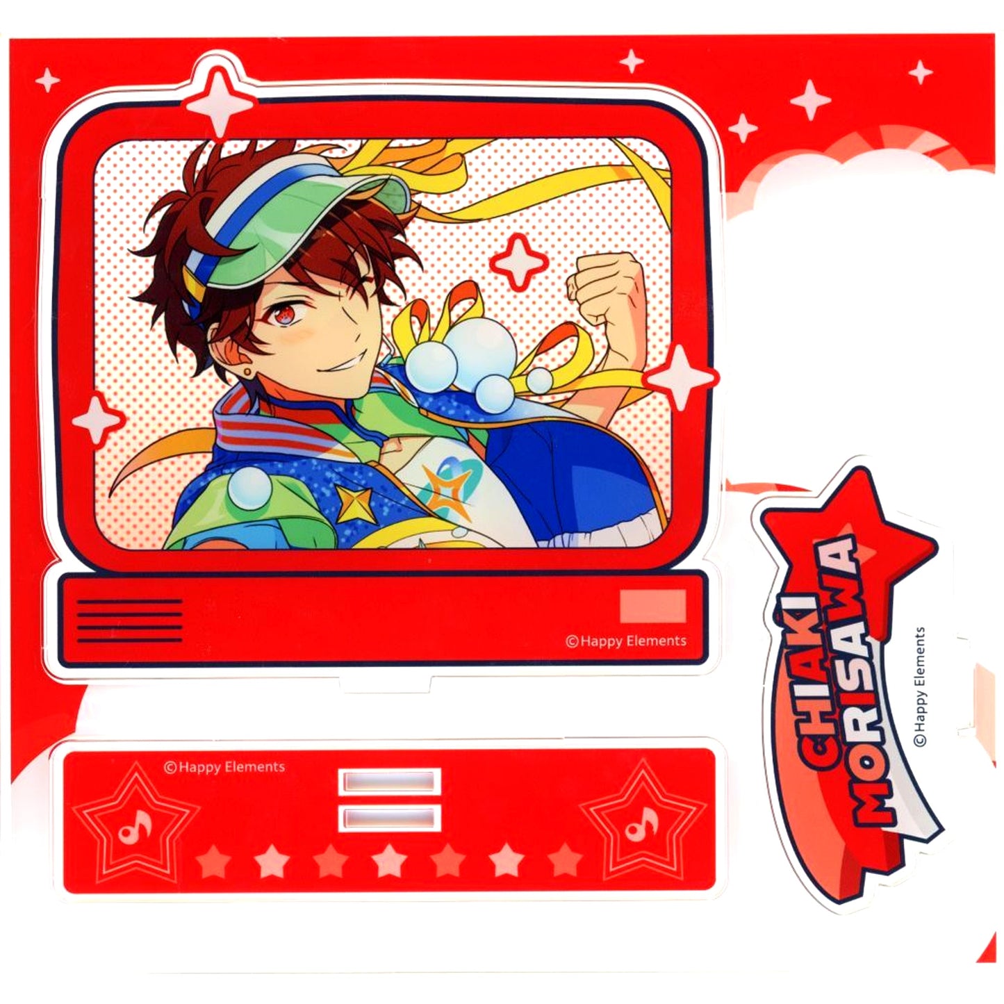 Chiaki Morisawa B Ensemble Stars!! 4piece & Megastream POP-UP SHOP in AKIHABARA Acrylic Stand [USED]