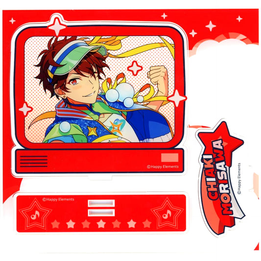Chiaki Morisawa B Ensemble Stars!! 4piece & Megastream POP-UP SHOP in AKIHABARA Acrylic Stand [USED]