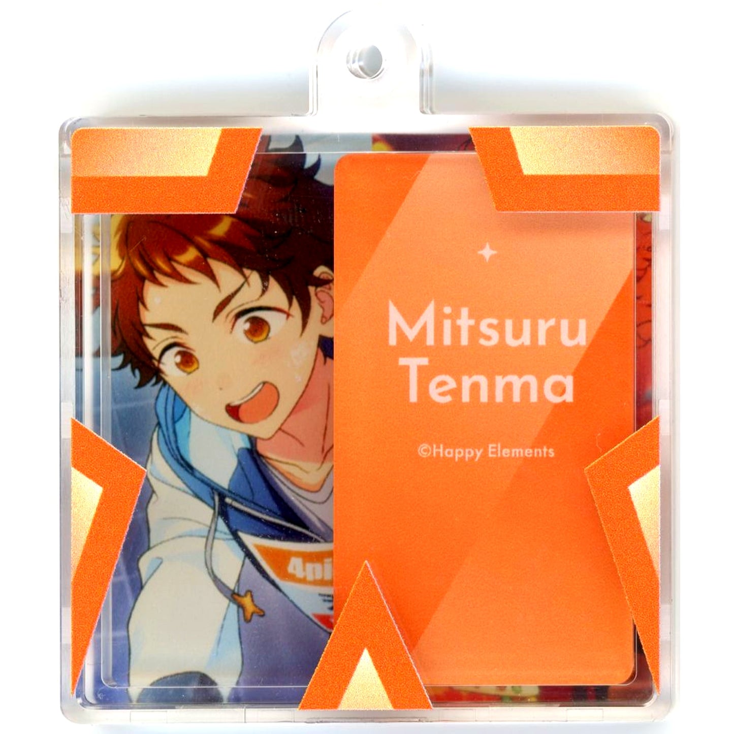 Mitsuru Tenma Ensemble Stars!! Slide Change Hako Keychain 4piece & Megastream POP-UP SHOP in AKIHABARA [USED]
