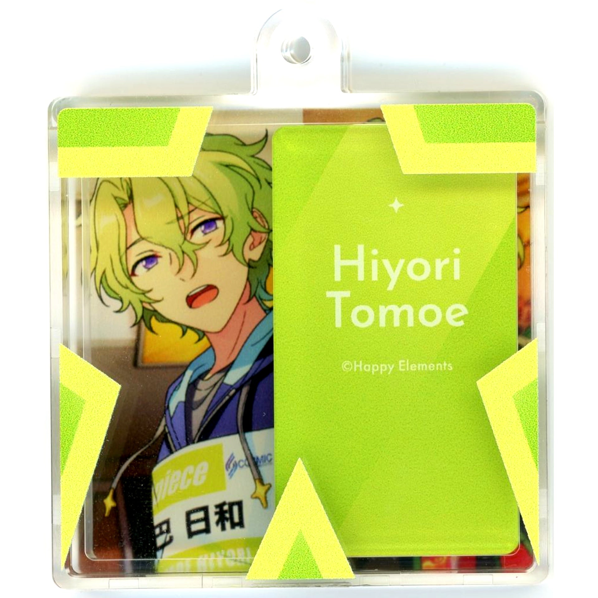 Hiyori Tomoe Ensemble Stars!! Slide Change Hako Keychain 4piece & Megastream POP-UP SHOP in AKIHABARA [USED]