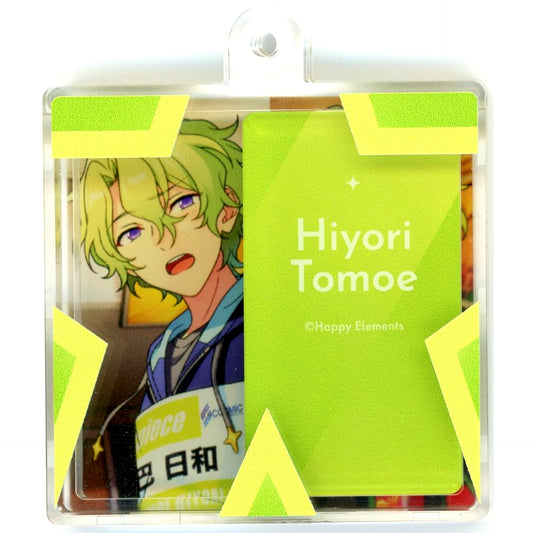 Hiyori Tomoe Ensemble Stars!! Slide Change Hako Keychain 4piece & Megastream POP-UP SHOP in AKIHABARA [USED]