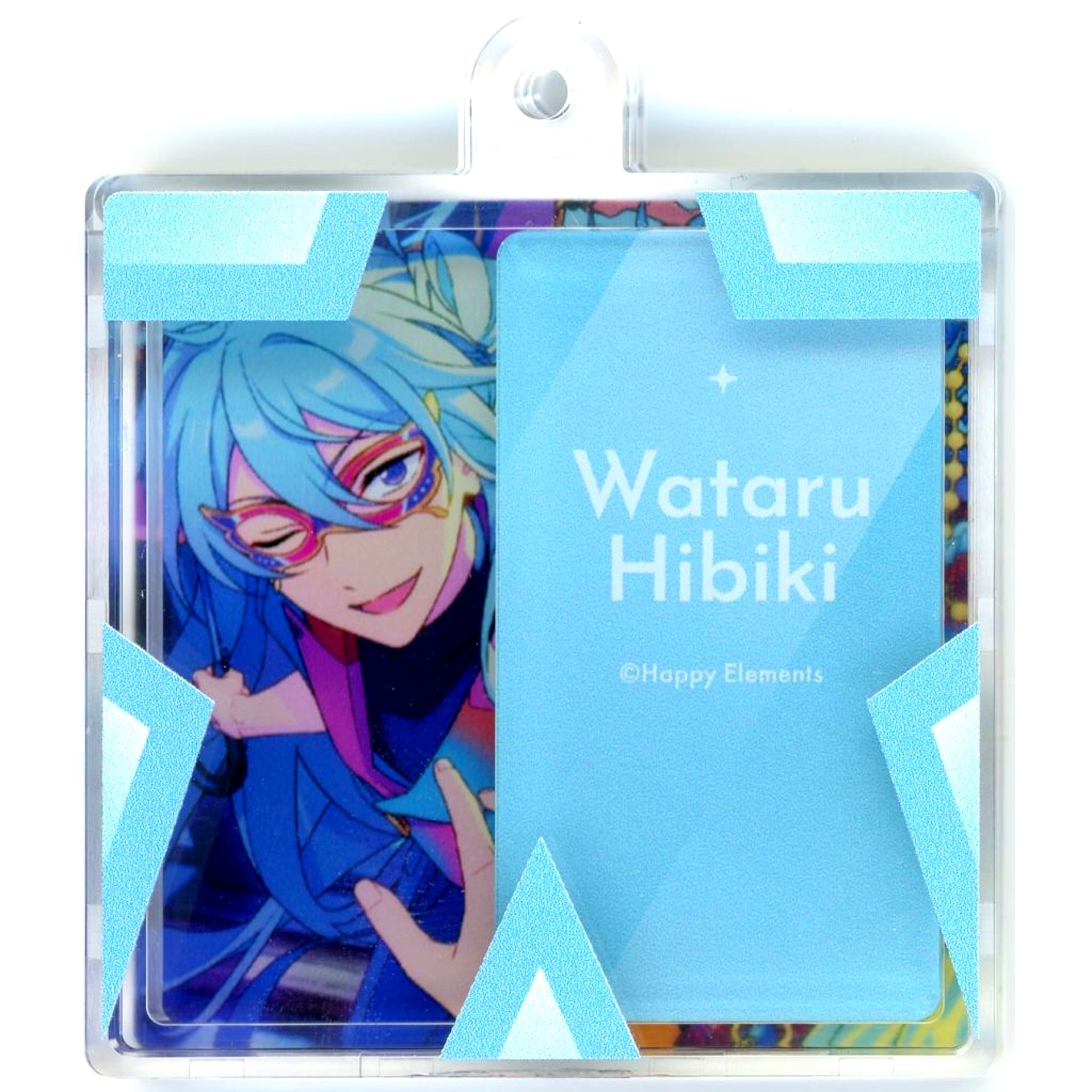 Wataru Hibiki Ensemble Stars!! Slide Change Hako Keychain 4piece & Megastream POP-UP SHOP in AKIHABARA [USED]