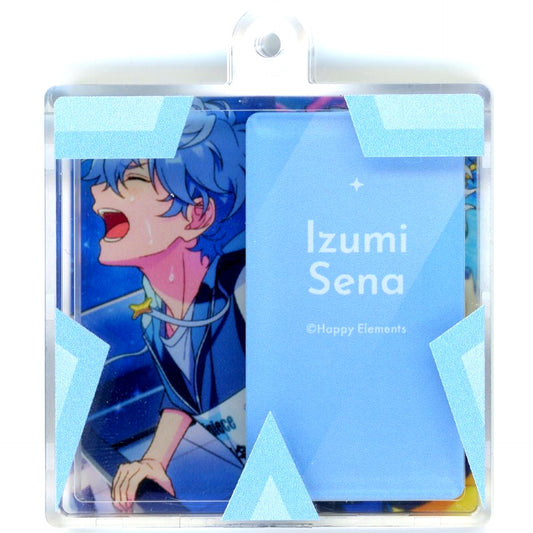 Izumi Sena Ensemble Stars!! Slide Change Hako Keychain 4piece & Megastream POP-UP SHOP in AKIHABARA [USED]