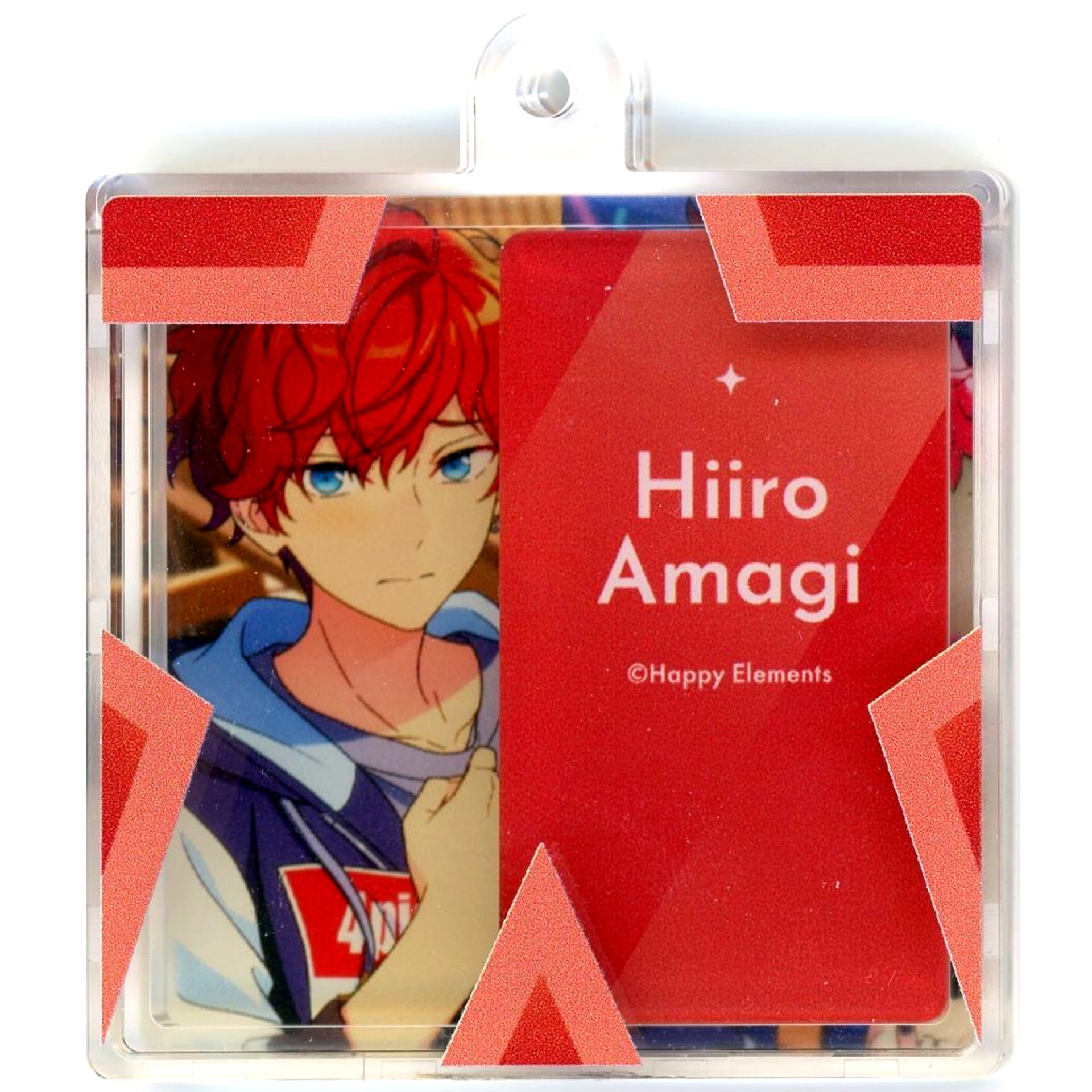 Hiiro Amagi Ensemble Stars!! Slide Change Hako Keychain 4piece & Megastream POP-UP SHOP in AKIHABARA [USED]