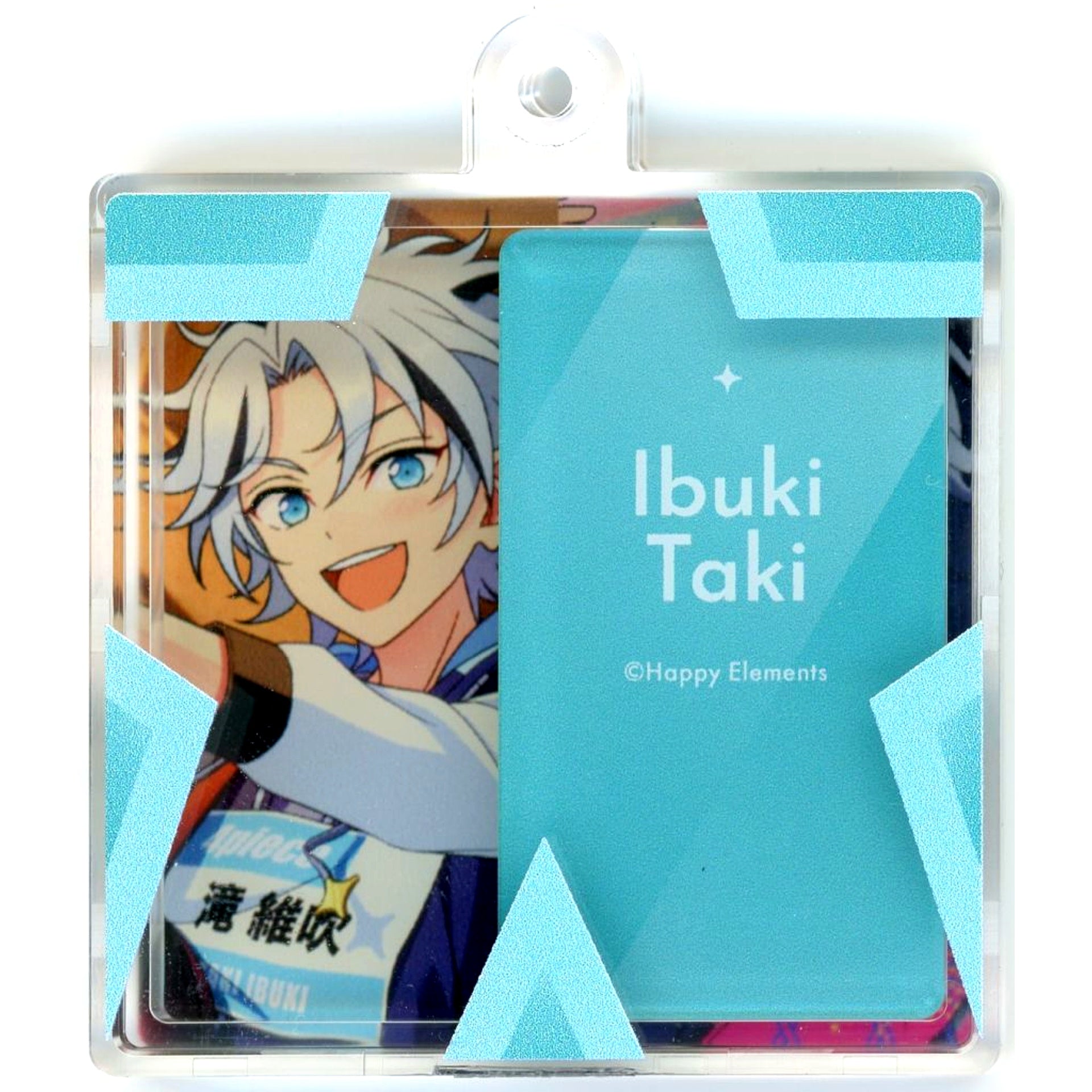 Ibuki Taki Ensemble Stars!! Slide Change Hako Keychain 4piece & Megastream POP-UP SHOP in AKIHABARA [USED]