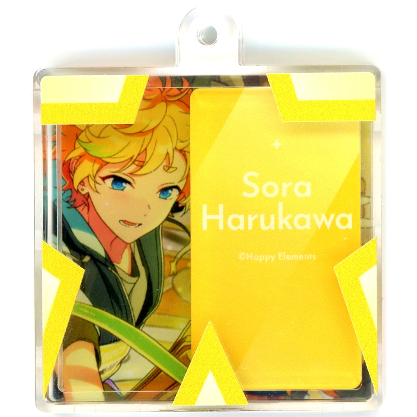 Sora Harukawa Ensemble Stars!! Slide Change Hako Keychain 4piece & Megastream POP-UP SHOP in AKIHABARA [USED]