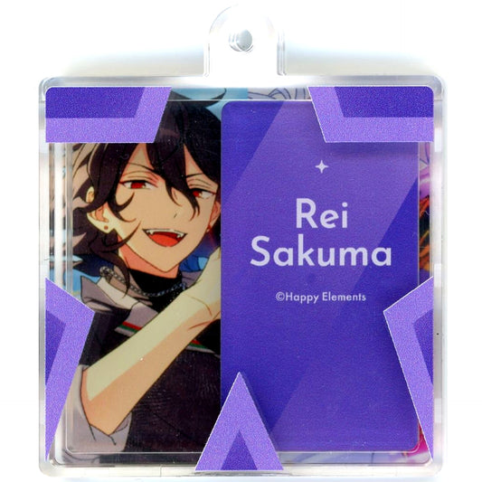 Rei Sakuma Ensemble Stars!! Slide Change Hako Keychain 4piece & Megastream POP-UP SHOP in AKIHABARA [USED]