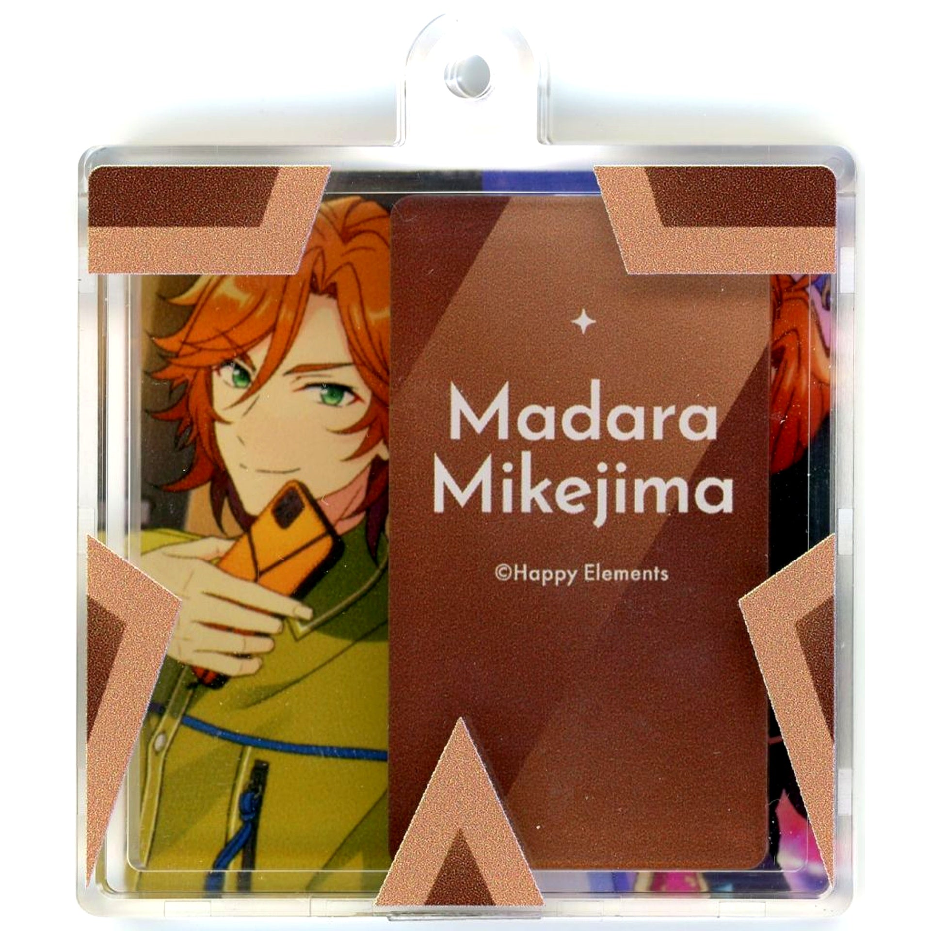 Madara Mikejima Ensemble Stars!! Slide Change Hako Keychain 4piece & Megastream POP-UP SHOP in AKIHABARA [USED]