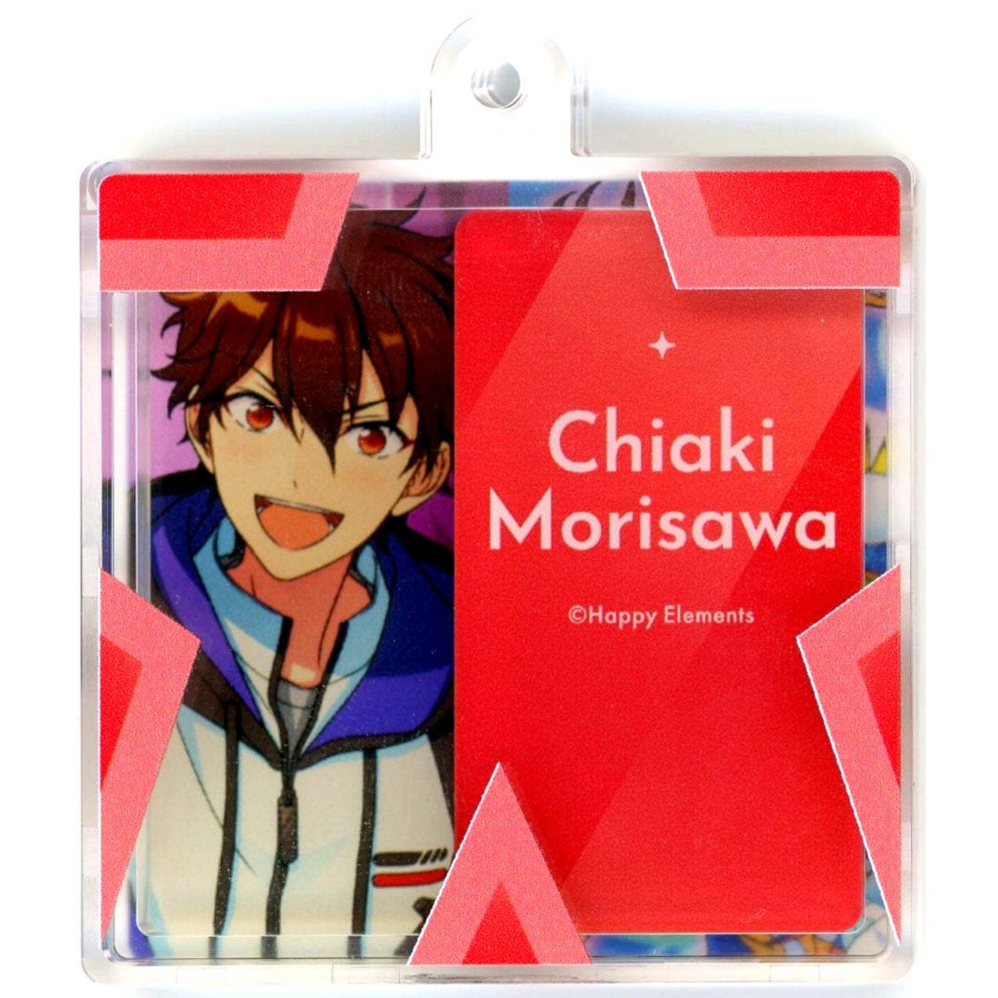 Chiaki Morisawa B Ensemble Stars!! Slide Change Hako Keychain 4piece & Megastream POP-UP SHOP in AKIHABARA [USED]
