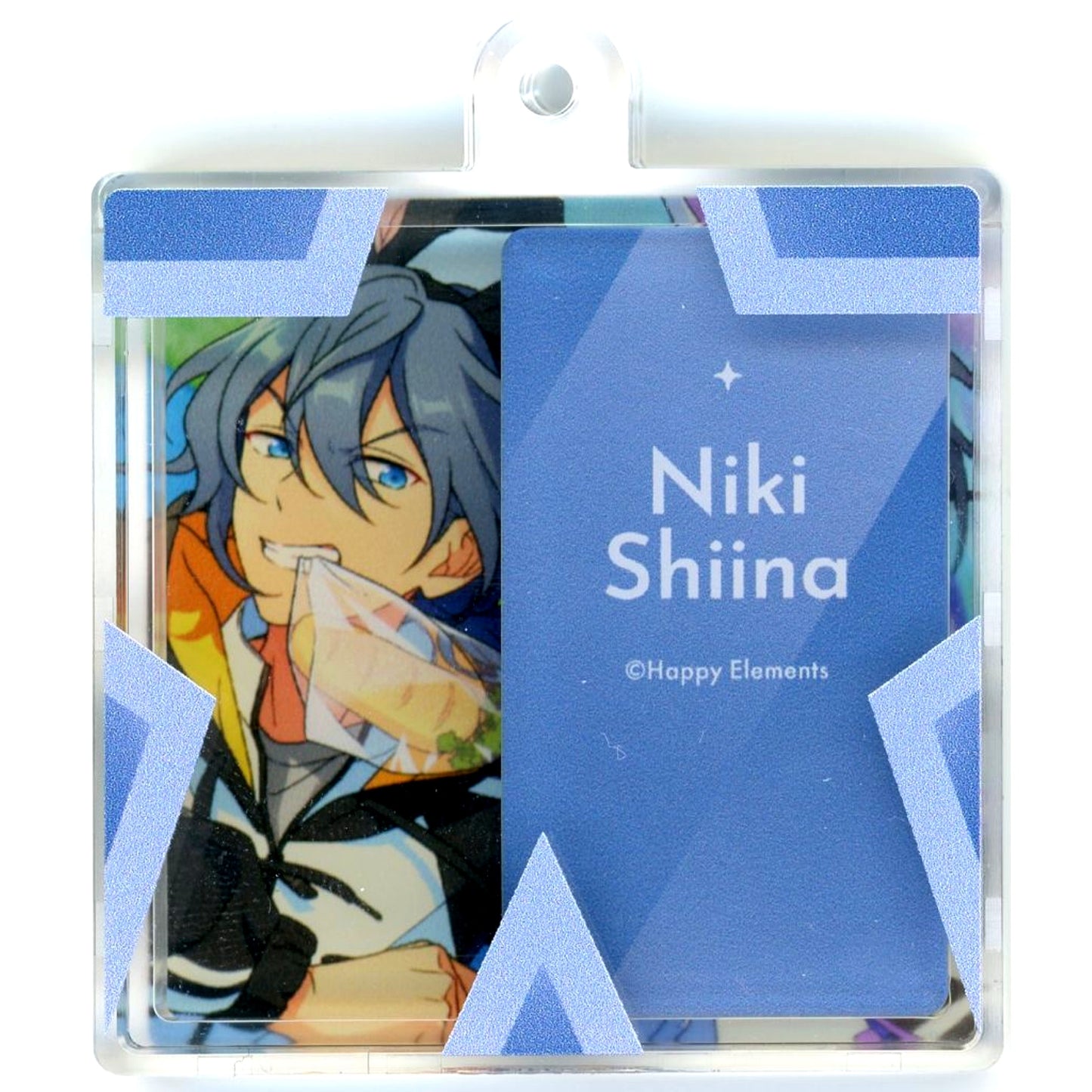 Niki Shiina Ensemble Stars!! Slide Change Hako Keychain 4piece & Megastream POP-UP SHOP in AKIHABARA [USED]