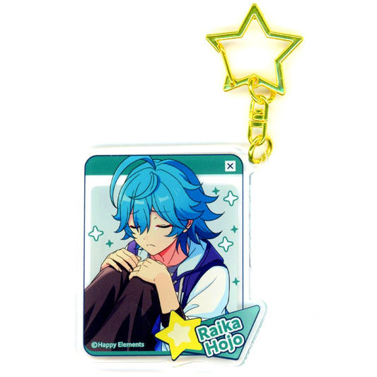Raika Hojo Ensemble Stars!! Acrylic Charm 4piece & Megastream POP-UP SHOP in AKIHABARA [USED]