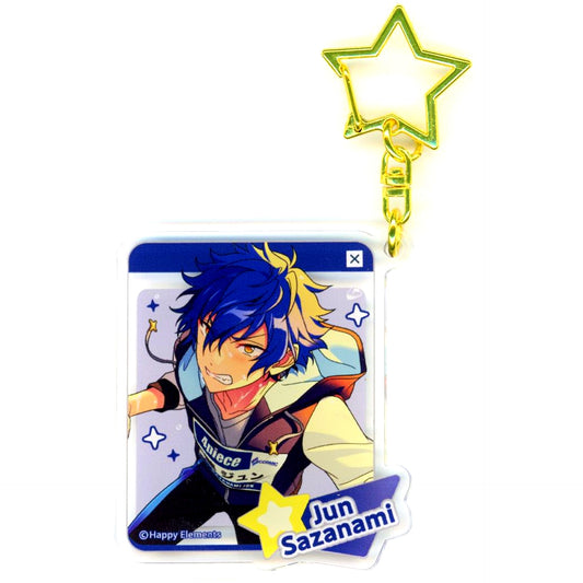 Jun Sazanami Ensemble Stars!! Acrylic Charm 4piece & Megastream POP-UP SHOP in AKIHABARA [USED]