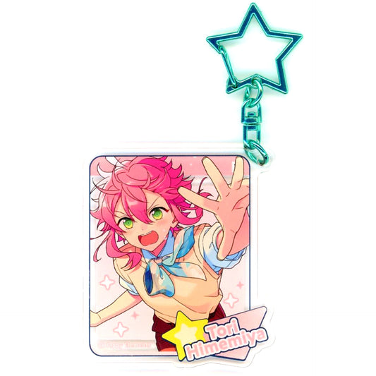 Tori Himemiya Ensemble Stars!! Acrylic Charm 4piece & Megastream POP-UP SHOP in AKIHABARA [USED]