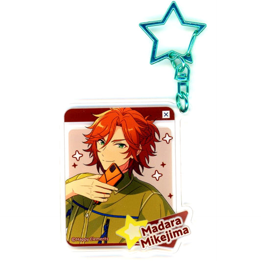 Madara Mikejima Ensemble Stars!! Acrylic Charm 4piece & Megastream POP-UP SHOP in AKIHABARA [USED]