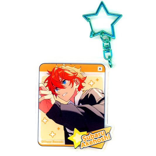 Subaru Akehoshi Ensemble Stars!! Acrylic Charm 4piece & Megastream POP-UP SHOP in AKIHABARA [USED]