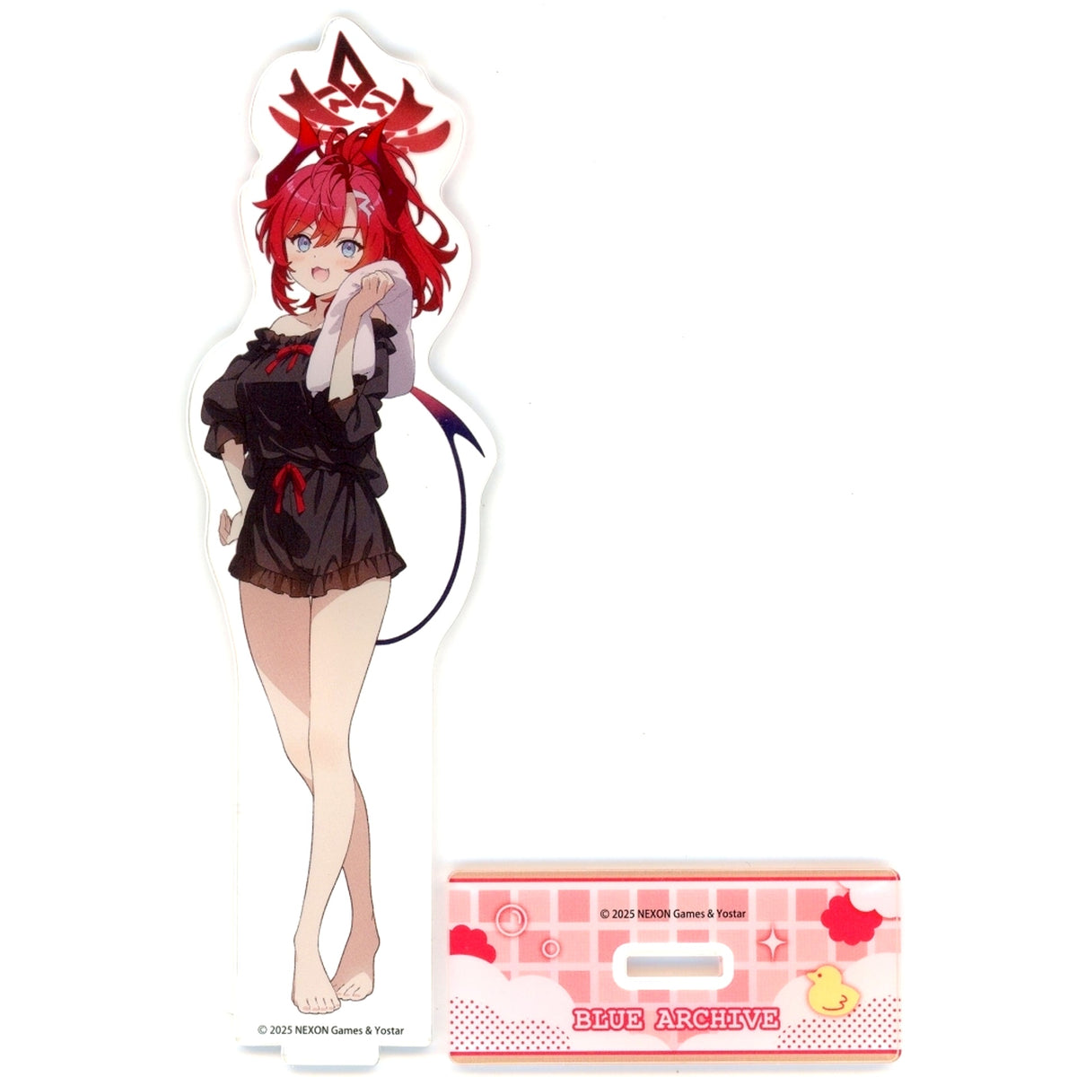 Shimokura Megu Acrylic Stand Blue Archive x SPAWORLD HOTEL RESORT [USED]