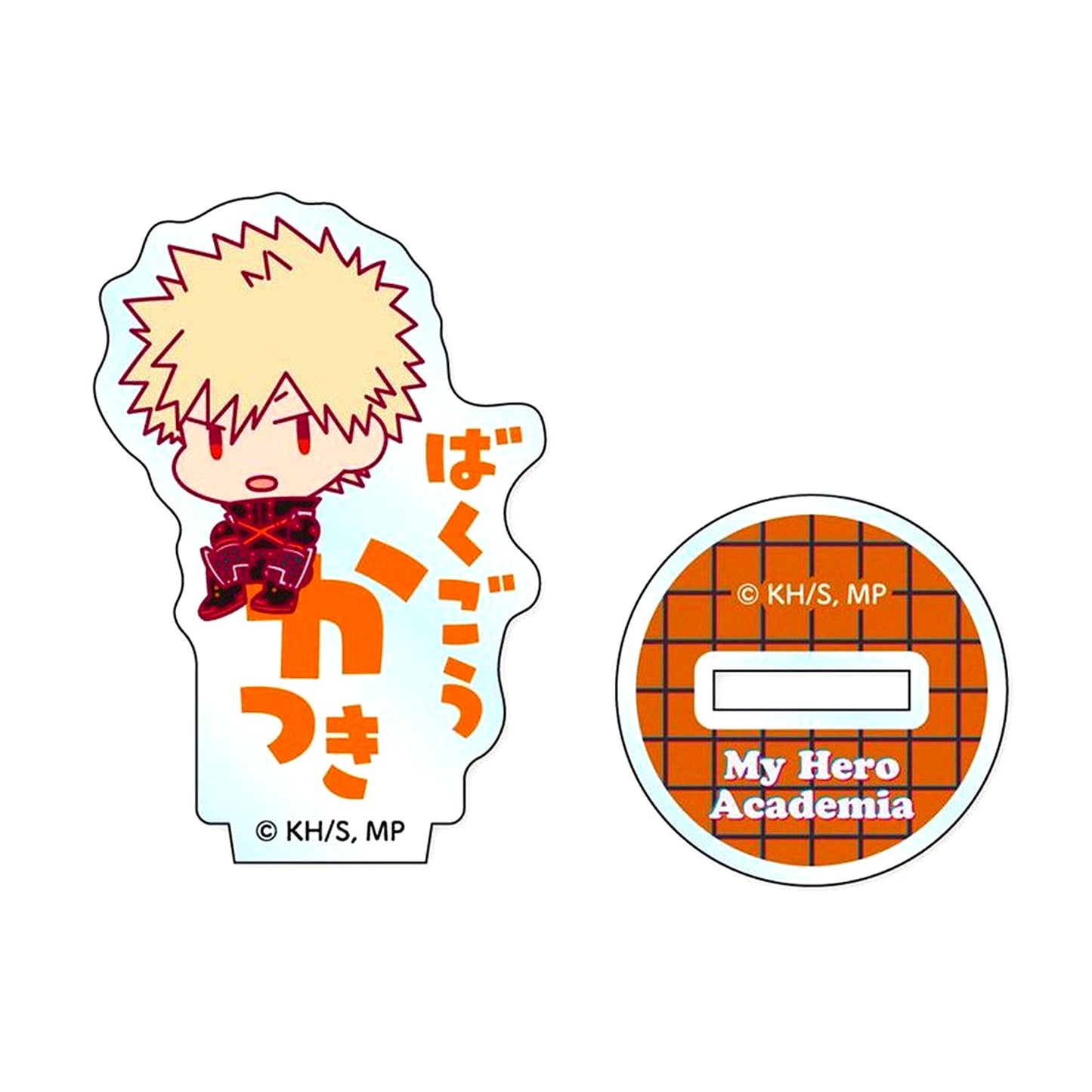 Katsuki Bakugo My Hero Academia Onamae Pitanko Mini Acrylic Stand [USED]