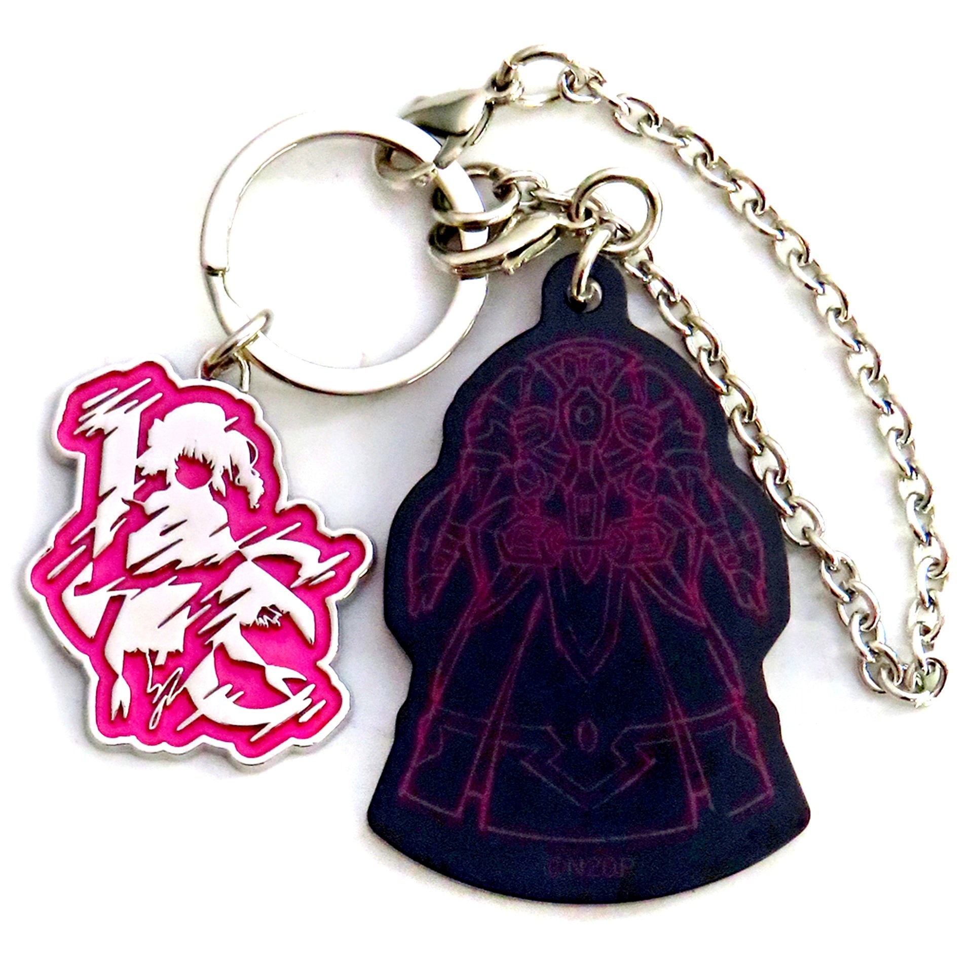 Nanoha Takamachi Lyrical Collection Ver. Magical Girl Lyrical Nanoha Lyrical Store NANOHA 20th Anniv Lyrical Collection Bag Charm [USED]