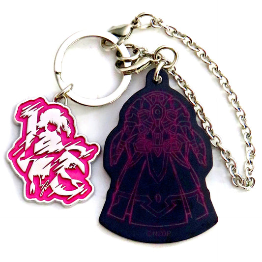 Nanoha Takamachi Lyrical Collection Ver. Magical Girl Lyrical Nanoha Lyrical Store NANOHA 20th Anniv Lyrical Collection Bag Charm [USED]