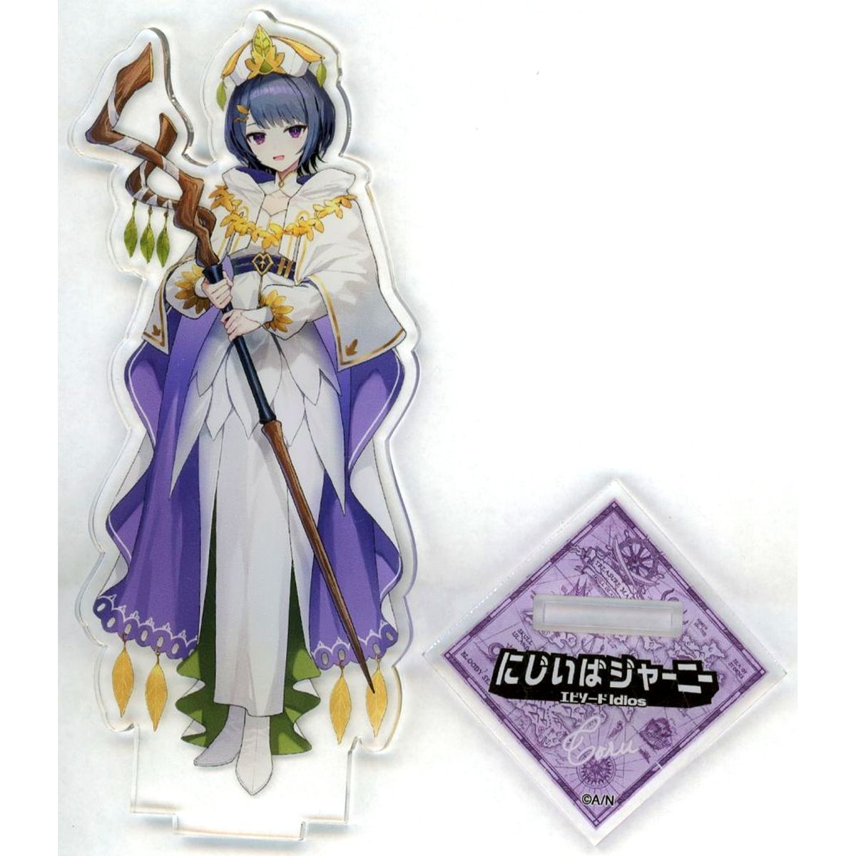 Koshimizu Toru Acrylic Stand Virtual YouTuber Nijisanji NIJISANJI Idios x Ibaraki Prefecture Niji-Ibaraki Journey [USED]