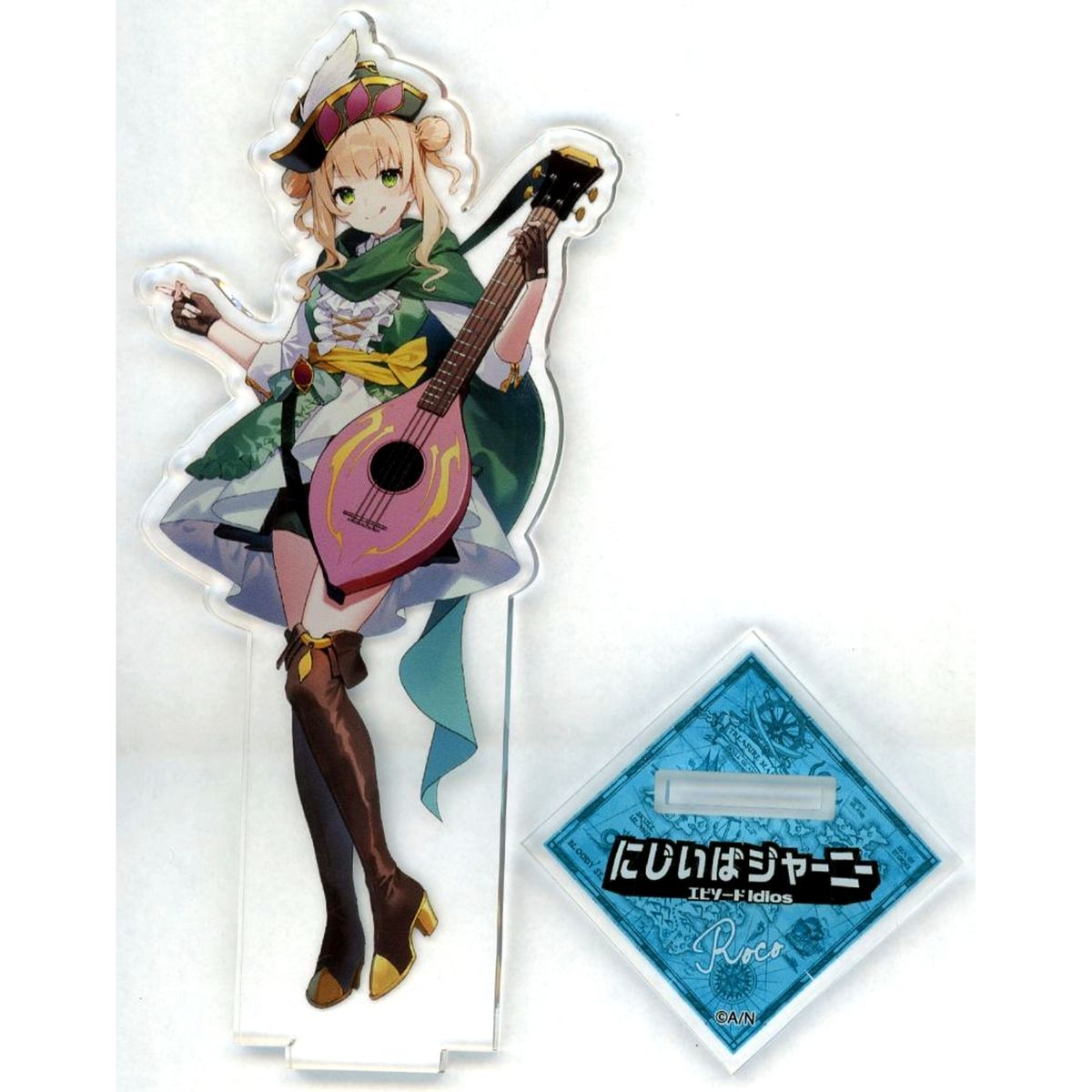 Kaburaki Roco Acrylic Stand Virtual YouTuber Nijisanji Idios x Ibaraki Prefecture Nijiba Journey [USED]