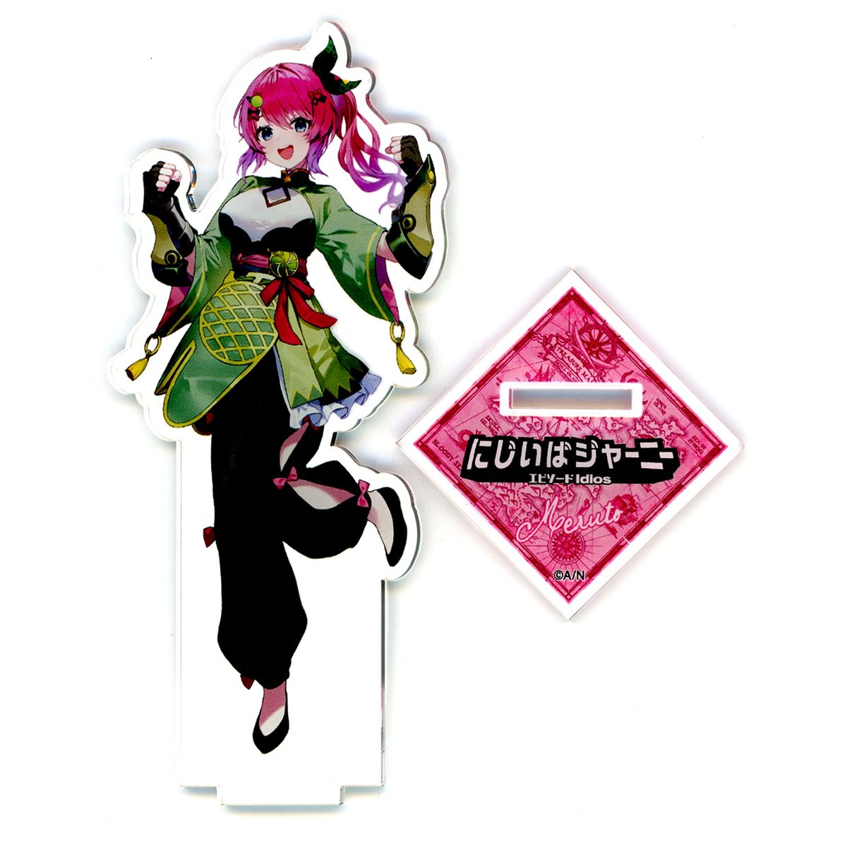 Kuramochi Meruto Acrylic Stand Virtual YouTuber Nijisanji Idios x Ibaraki Prefecture Niji-Ibaraki Journey [USED]