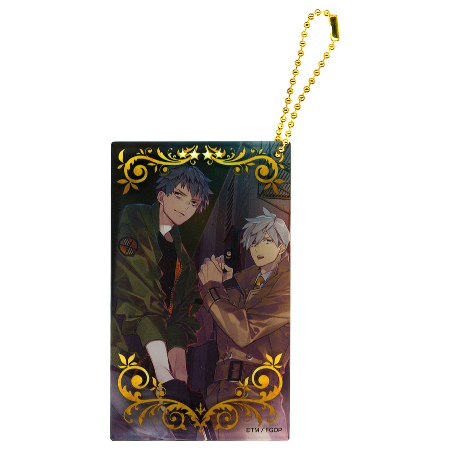 Buddy Cop Fate/Grand Order x Lawson FGO 10th Anniversary Project Campaign Craft Essence Keychain [USED]
