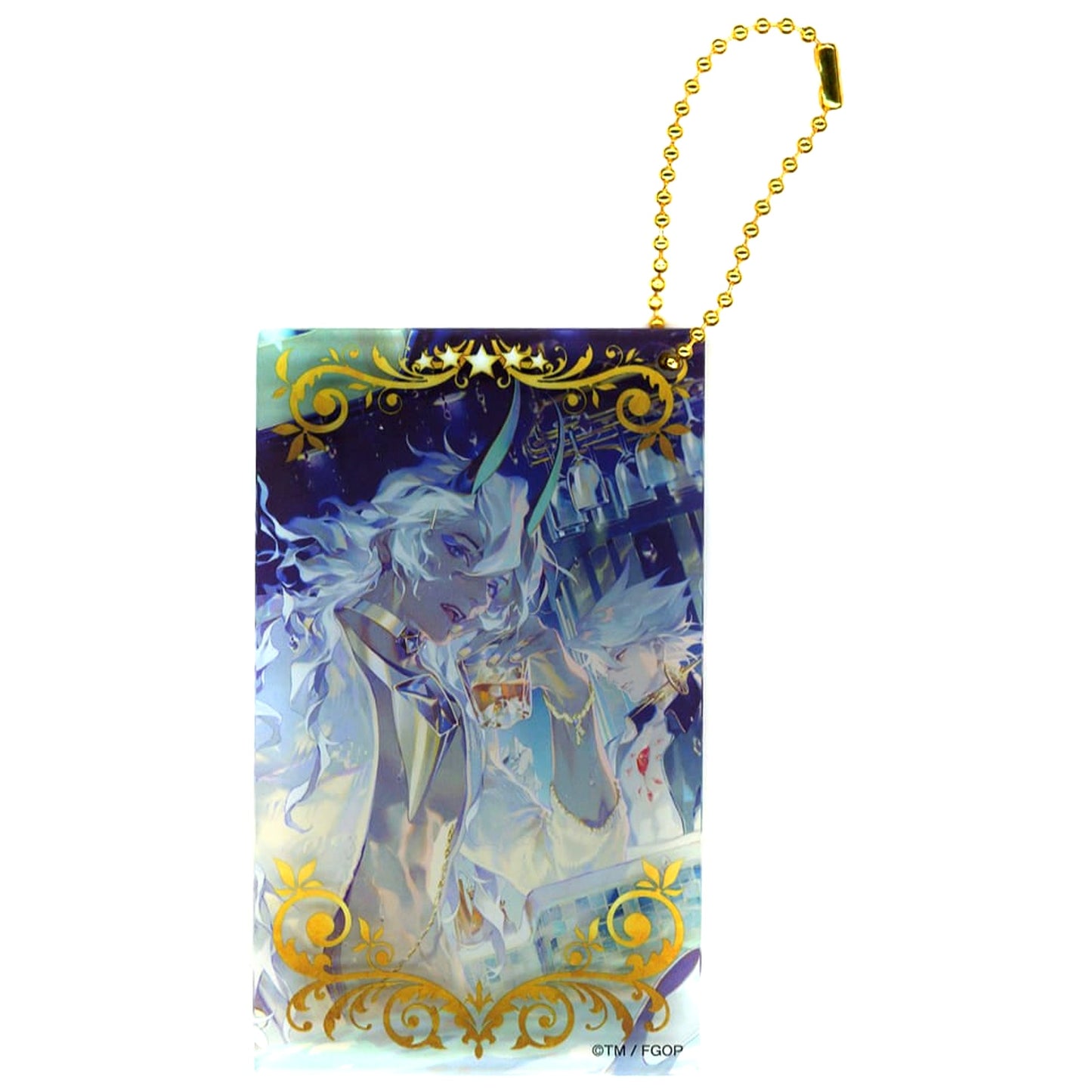 Fate/Grand Order Poolside Bar Concept Craft Keychain Lawson FGO 10th Anniversary Project Campaign [USED]