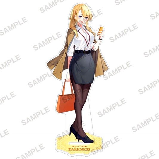 Darkness Birthday Festival 2023 Illustration Acrylic Stand KonoSuba: God's Blessing on this Wonderful World! [USED]