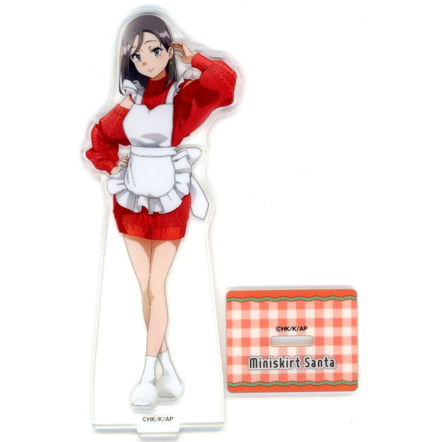 Miniskirt Santa Seishun Buta Yarou wa Santa Claus no Yume wo Minai Acrylic Stand FamilyMart Ltd [USED]