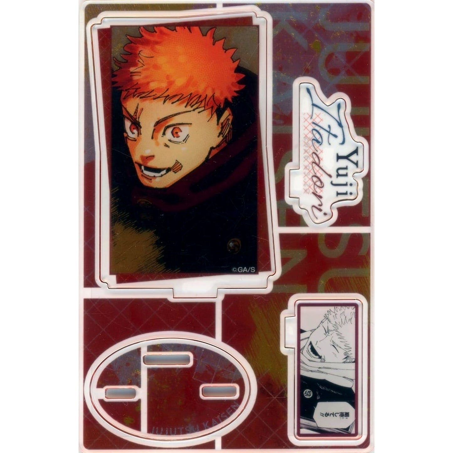 Yuji Itadori Jujutsu Kaisen Birthday Famous Scene Diorama Figure kirat Foil Stamped Acrylic 2026 [USED]