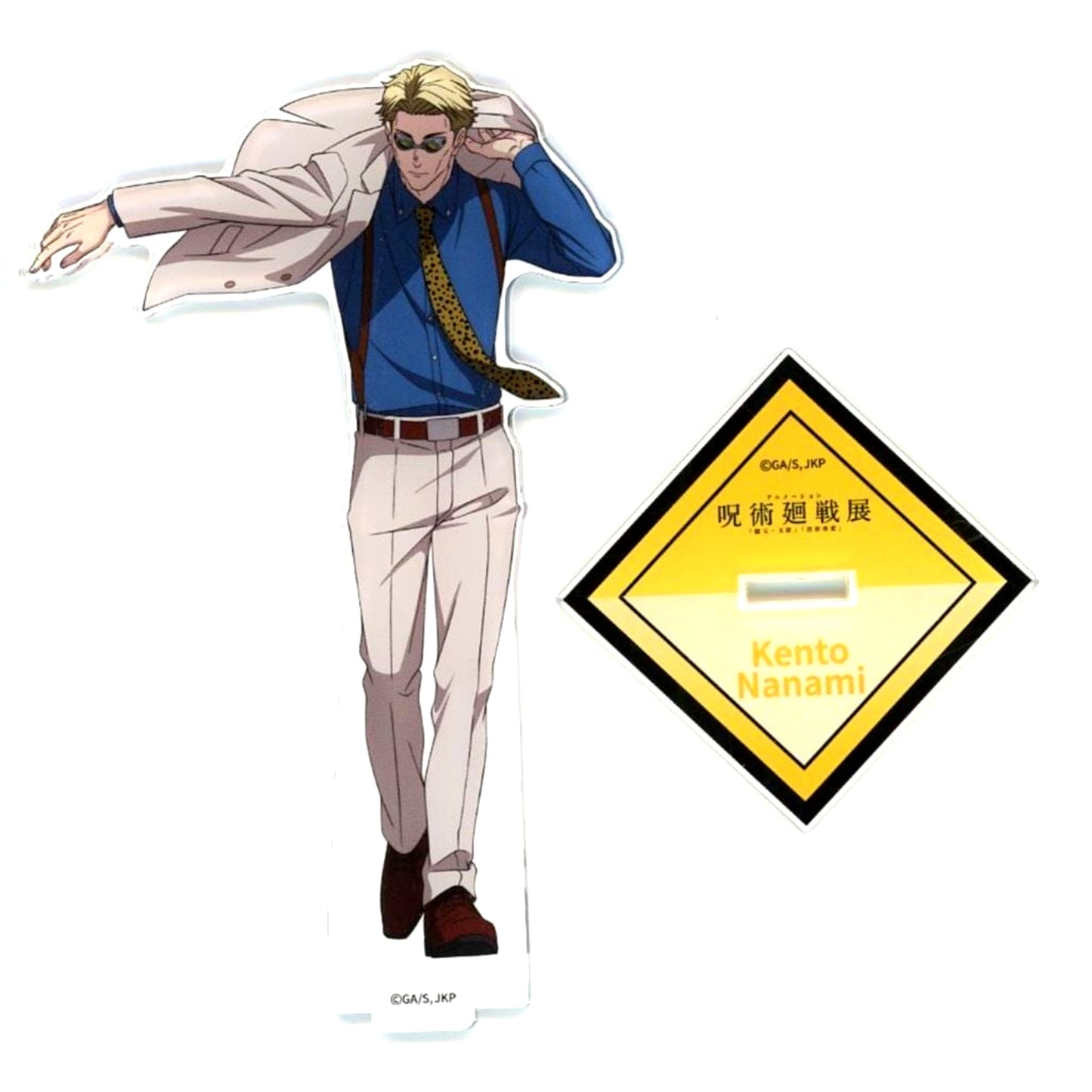 Kento Nanami Illustration Shibuya Incident Acrylic Stand Jujutsu Kaisen Exhibition Hidden Inventory Premature Death Shibuya Incident [USED]