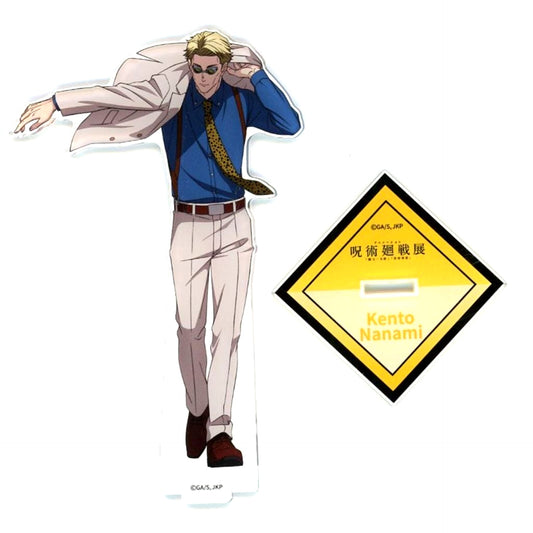 Kento Nanami Illustration Shibuya Incident Acrylic Stand Jujutsu Kaisen Exhibition Hidden Inventory Premature Death Shibuya Incident [USED]