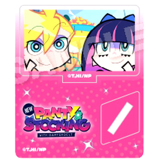 Panty and Stocking B New Panty and Stocking with Garterbelt Trading Scene Shot Acrylic Stand [USED]