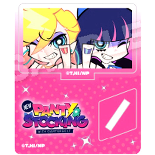 Panty and Stocking C New Panty and Stocking with Garterbelt Trading Scene Shot Acrylic Stand [USED]