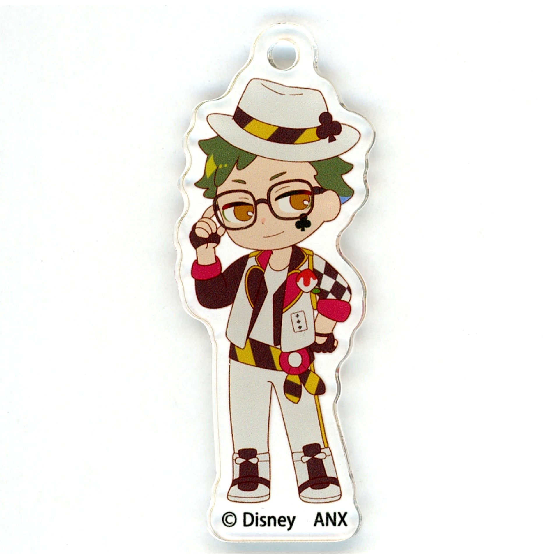 Trey Clover Disney Twisted-Wonderland The Animation Acrylic Charm Collection [USED]
