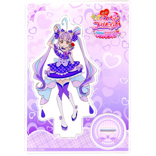 Cure Kyun Kyun Acrylic Stand Vol.1 Movie You and Idol Pretty Cure Kirakki Live [USED]