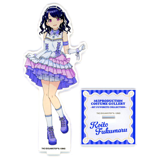 Koito Fukumaru COSTUME G@LLERY MY F@VORITE COLLECTION Ver. Official Acrylic Stand THE IDOLM@STER Shiny Colors 283PRODUCTION [USED]